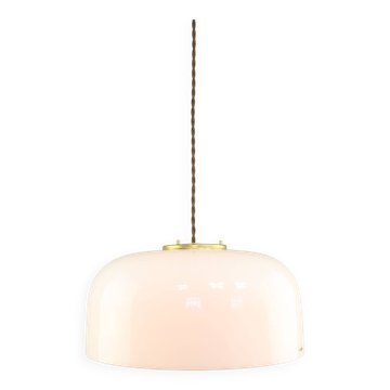 Medusa Pendant by Luigi Massoni for Guzzini in Brass and Plexiglass, 1970s