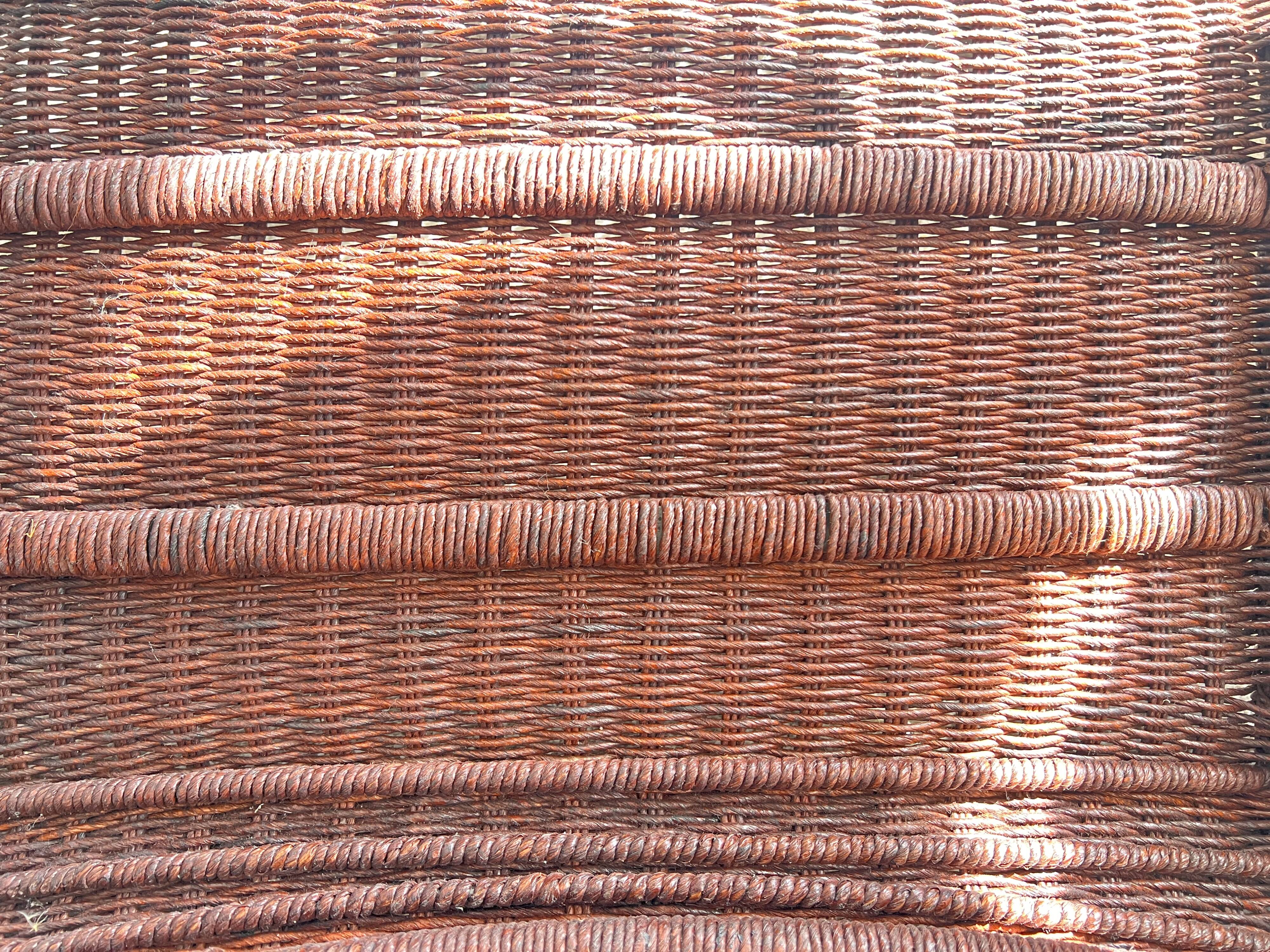 Fauteuil en rotin 70's