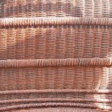 70's rattan armchair