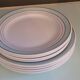 Set d'assiettes plates et dessert 60's