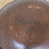 Brazilian ceramic vase signed marivaldo