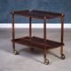 Vintage Bar Cart in Rosewood by Poul Hundevad, 1960s