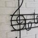 Wrought iron wall bracket