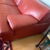 Roche Bobois leather sofa