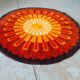Seventies round carpet