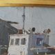 Tableau de vateaux, chantier naval