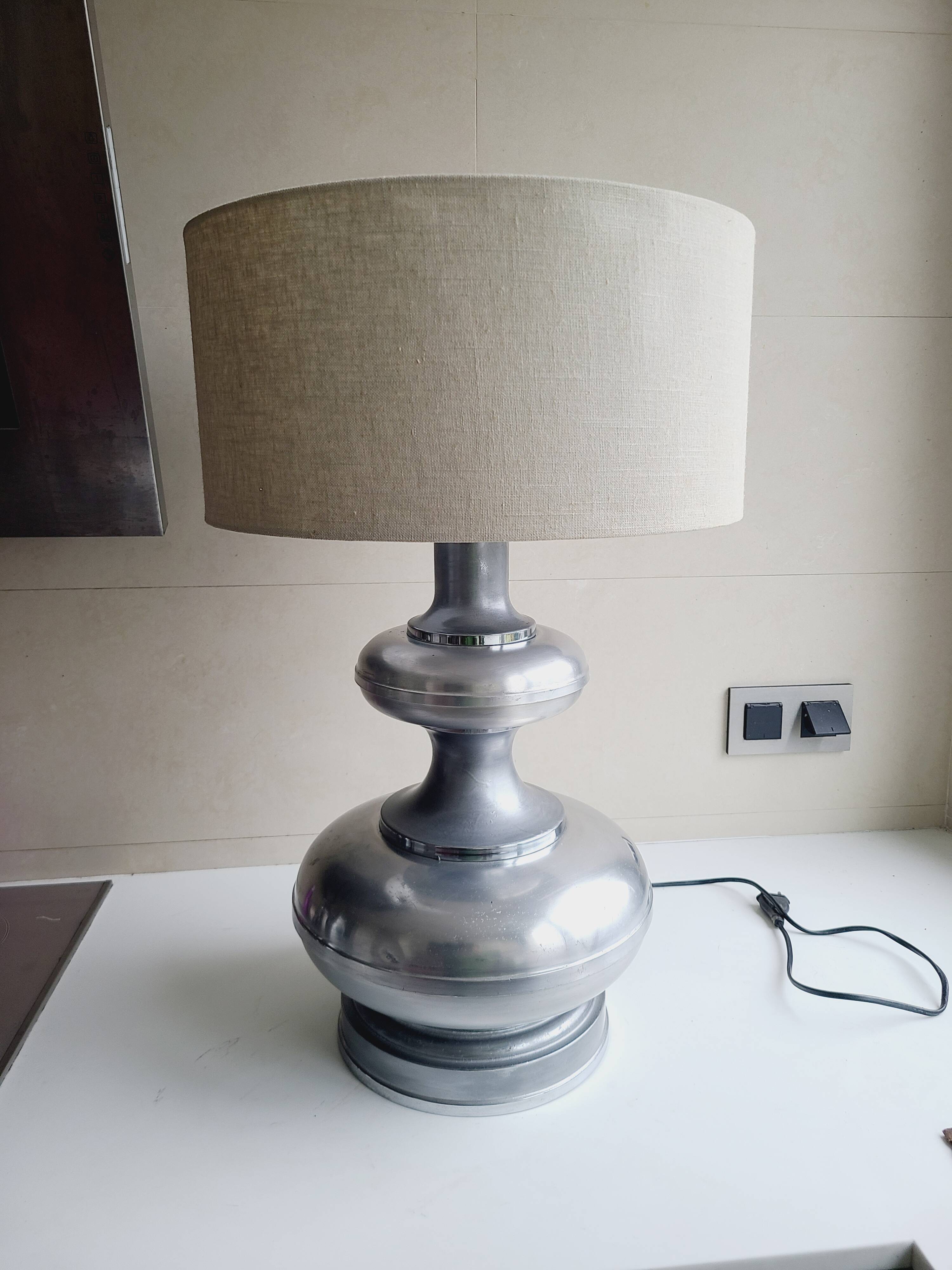 Grande Lampe moderniste space annees 70