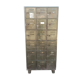 Antique metal cabinet - 18 lockers