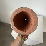 Ceramic candle holder for women, 1920/1930, Soufflenheim