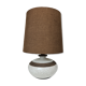 Large enamelled ceramic lamp 1970s