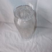 Cut crystal vase