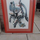 Watercolor signed reverdy