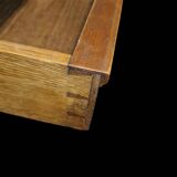 Cherry wood desk in Art Nouveau style