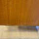 Wood and rattan chest of drawers and wardrobe