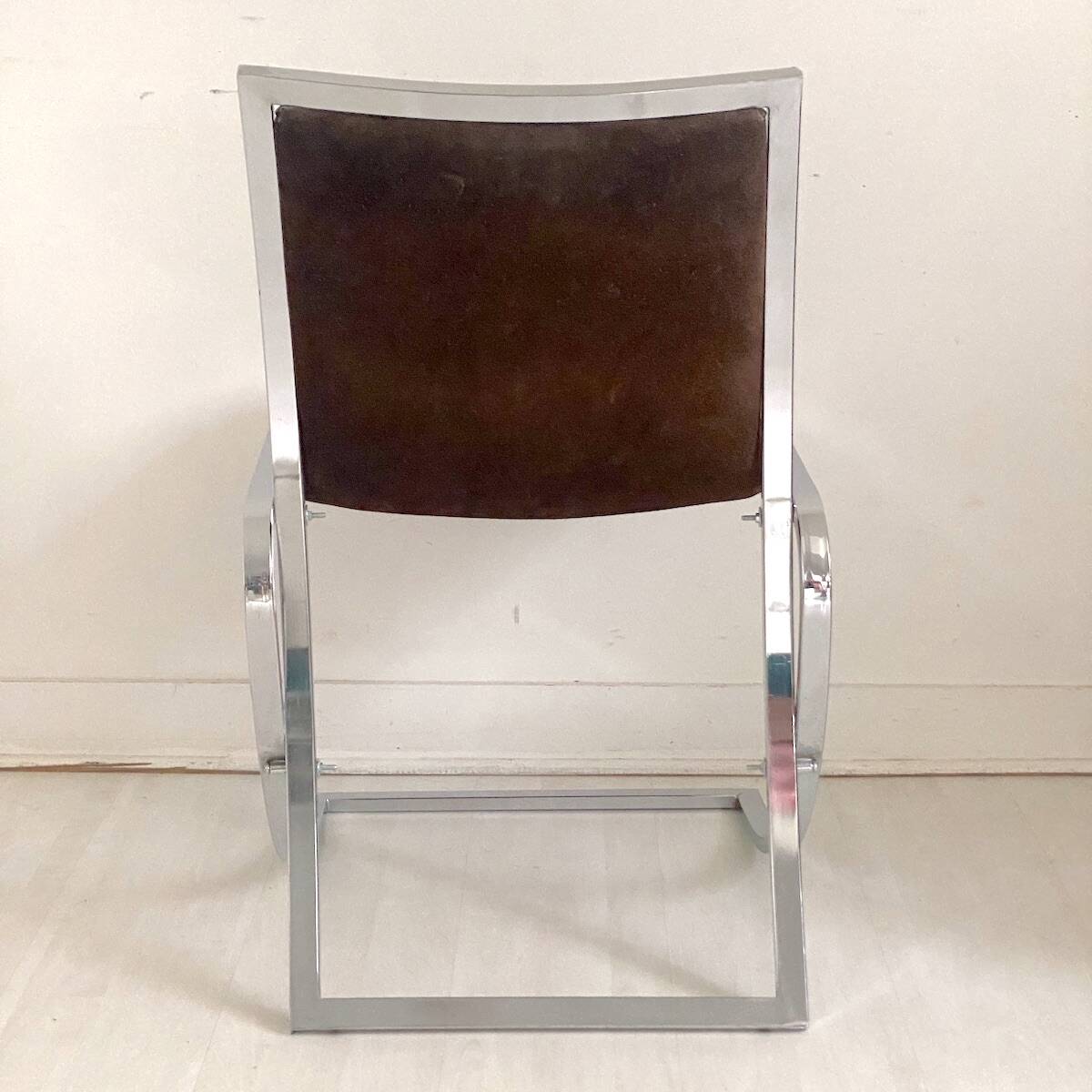 Vintage Italian design chair from the 1970s
