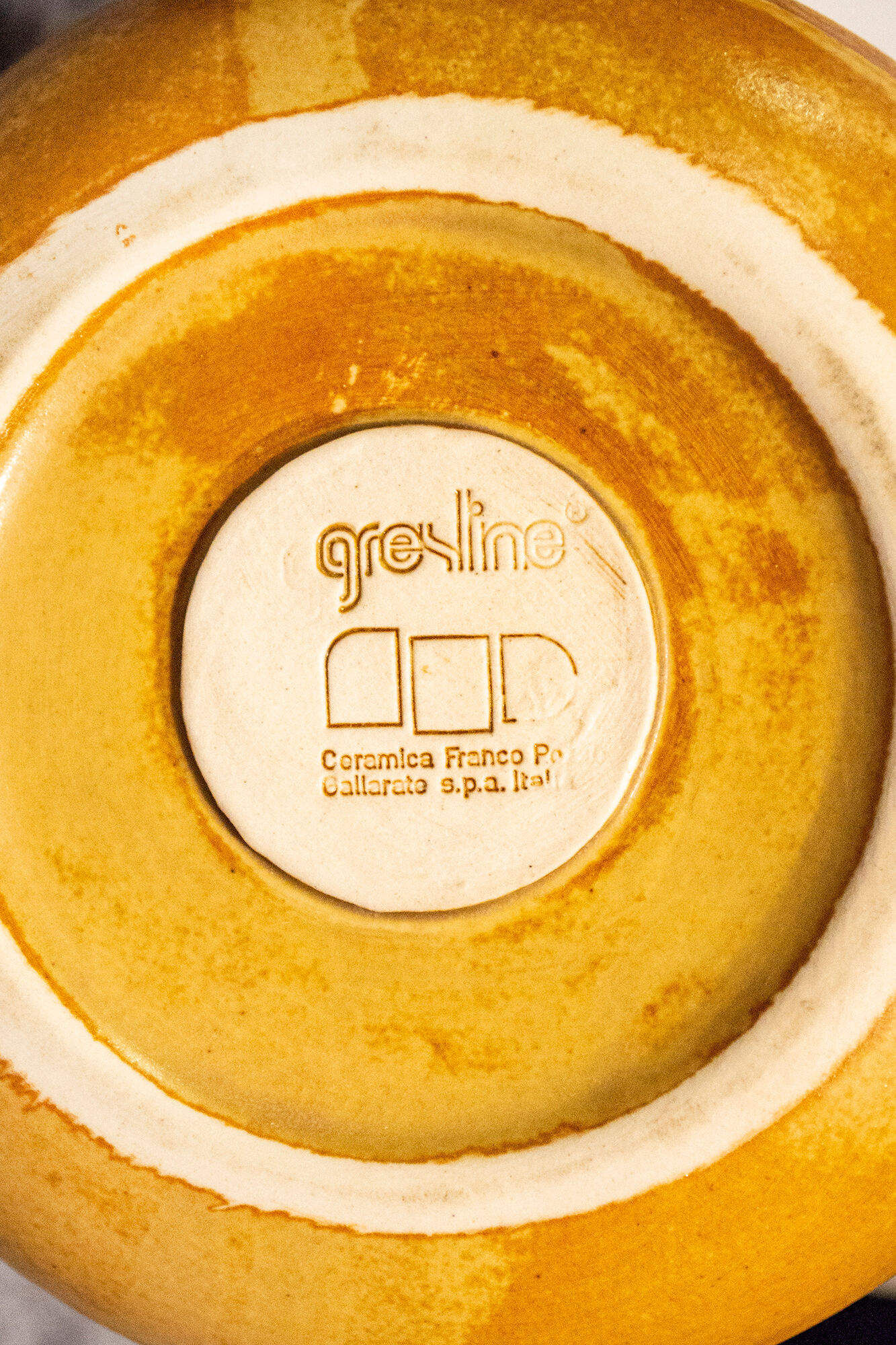 Franco Pozzi teapot for Gresline, Italy 70s