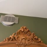 Rocaille style mirror, airbrushed