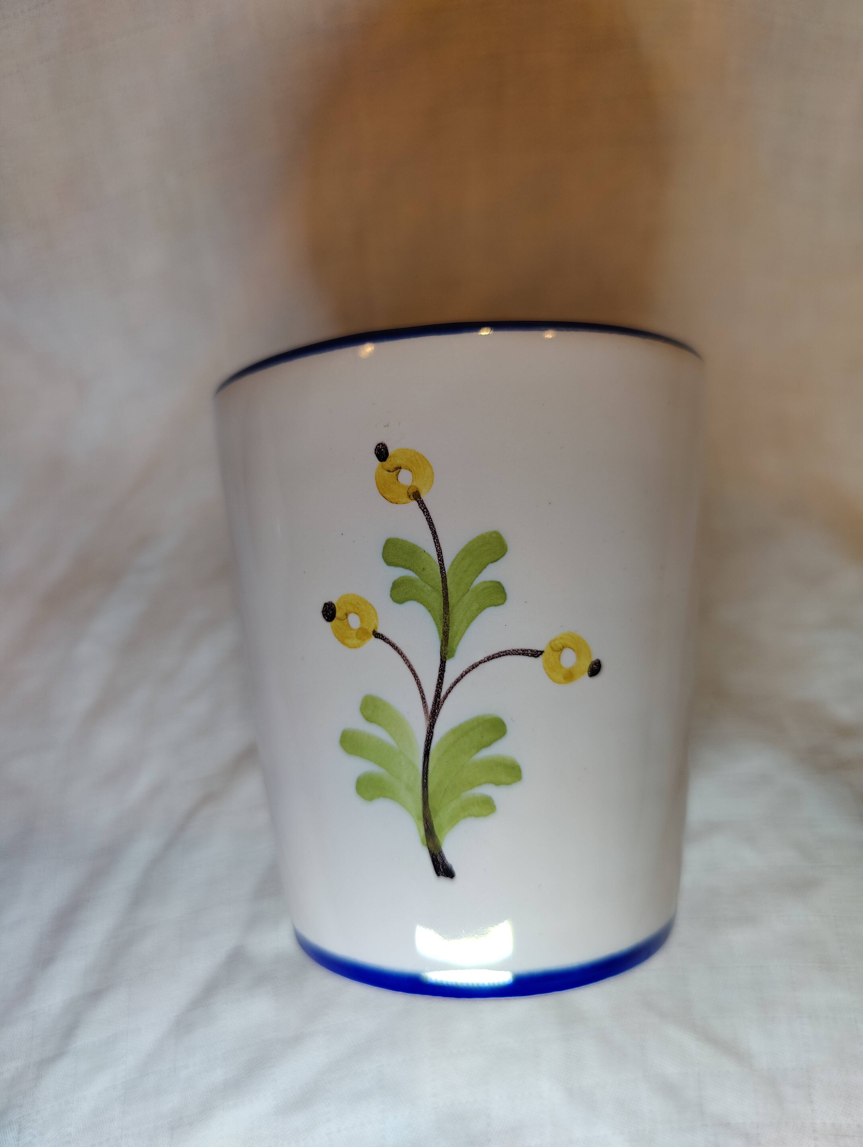 Nevers Montagnon earthenware cup commemorating the Revolution