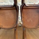 Pair of Baumann bistro chairs