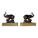 Elephant bookends