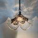 Lampe en verre et métal