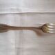 12 silver-plated forks. shell and pearls.