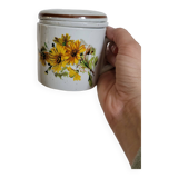 Mug tisanière à fleurs