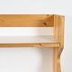 Wall-mounted pine cabinet, Les Arcs 1800, circa 1970
