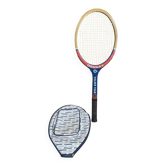 Vintage donnay wooden tennis racket + sports cover