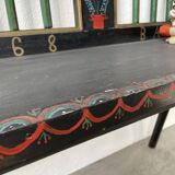Moldavian bench 1968 polychrome