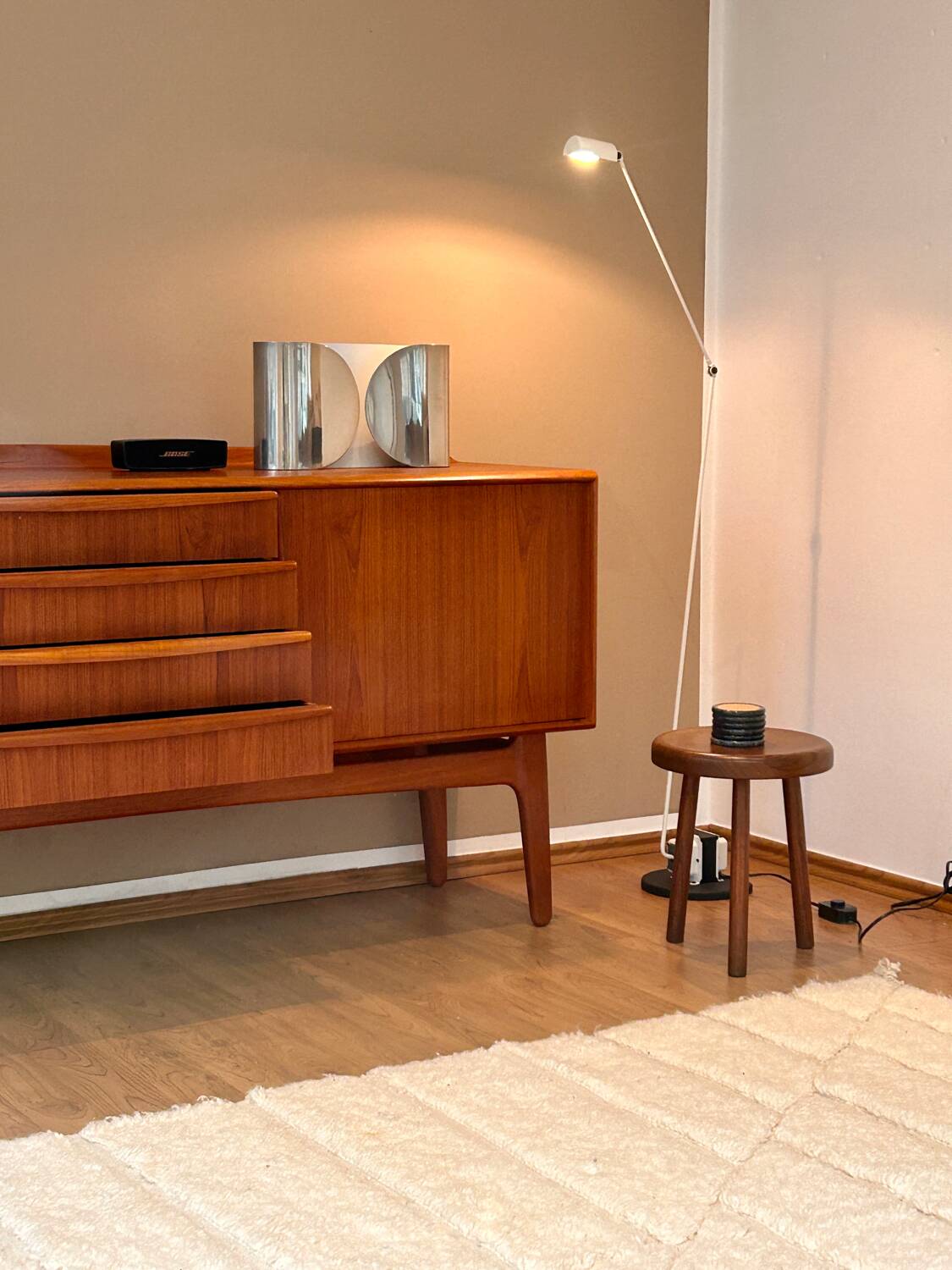 Svend Aage Madsen Teak Sideboard K. Knudsen & Søn Danish Design