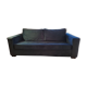 Canapé convertible velours bleu octave camif