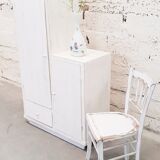 Vintage asymmetrical cabinet