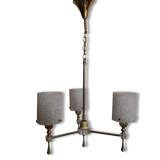Lustre laiton et perspex