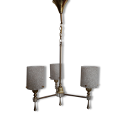 Lustre brass and perspex