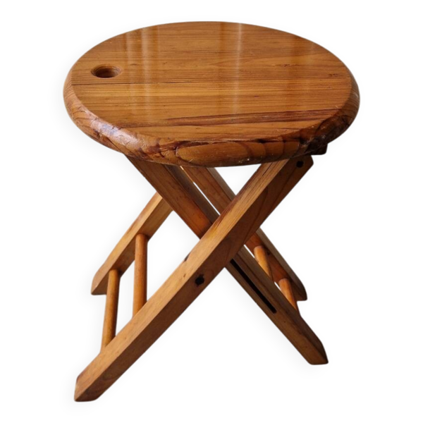Tabouret pliant en bois modèle Suzy Stool Adrian Reed