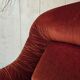 Velvet armchair