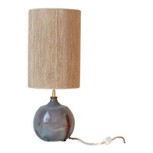 lampe en céramique vintage