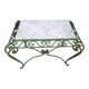 Table  basse  avec dessus en marbre