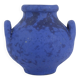 Mid century vase hartwig heyne hoy fat lava intense blue
