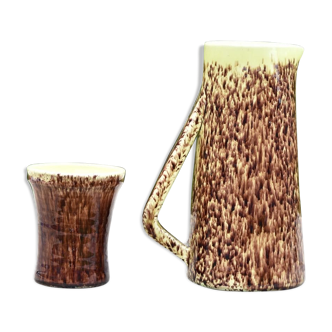 Ceramic pitcher ACCOLAY