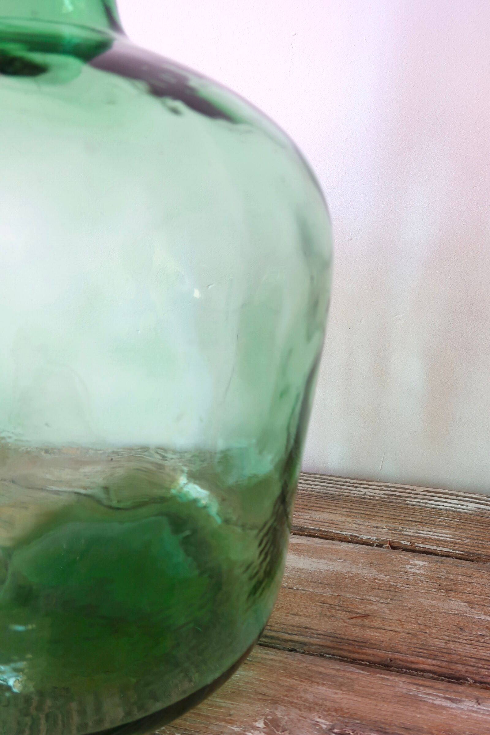 Dame-jeanne en verre verte 5 litres