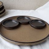 Ceramic Arts Fondue Plates