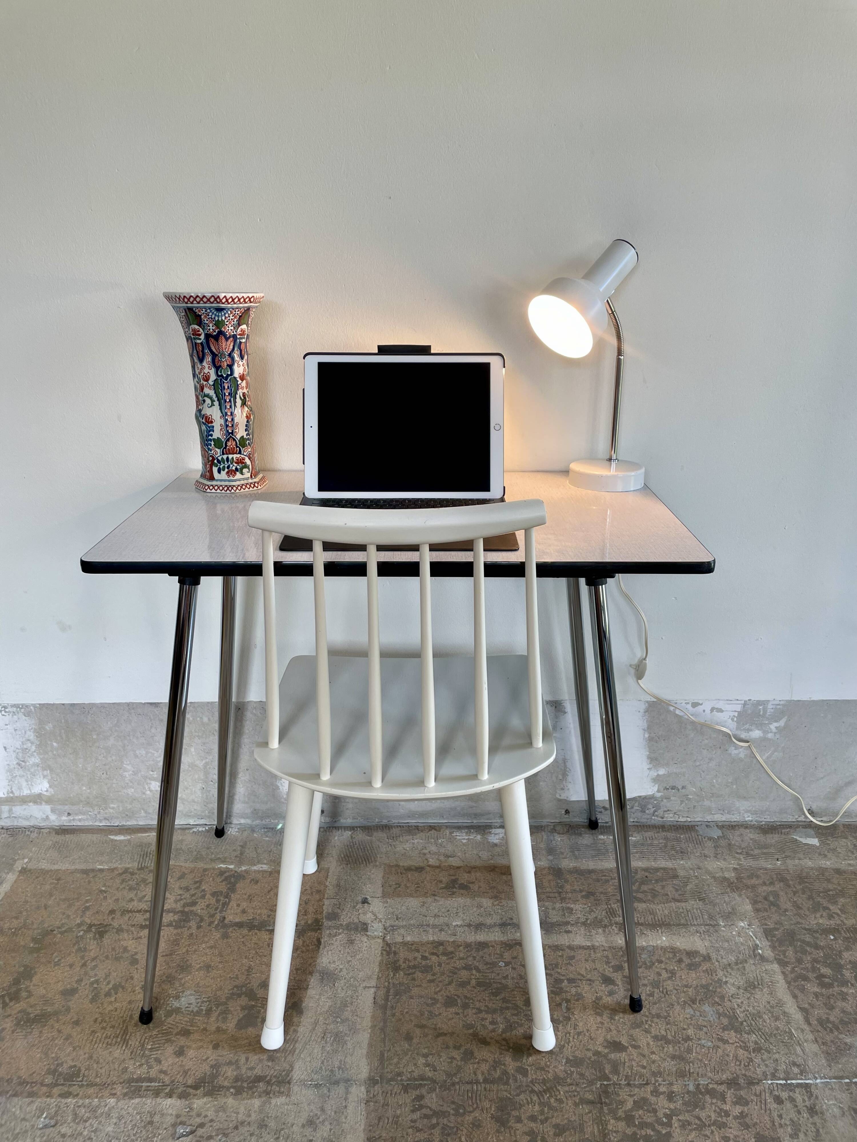 White desk light