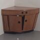 Bar cabinet in light wood attributed to Paolo Buffa, 1940s