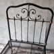 Wrought iron bed