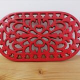 Vintage enamelled cast iron trifle