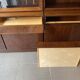 Library with 4 rosewood modules, model No. 4 by Danish designer Omann, 1960.