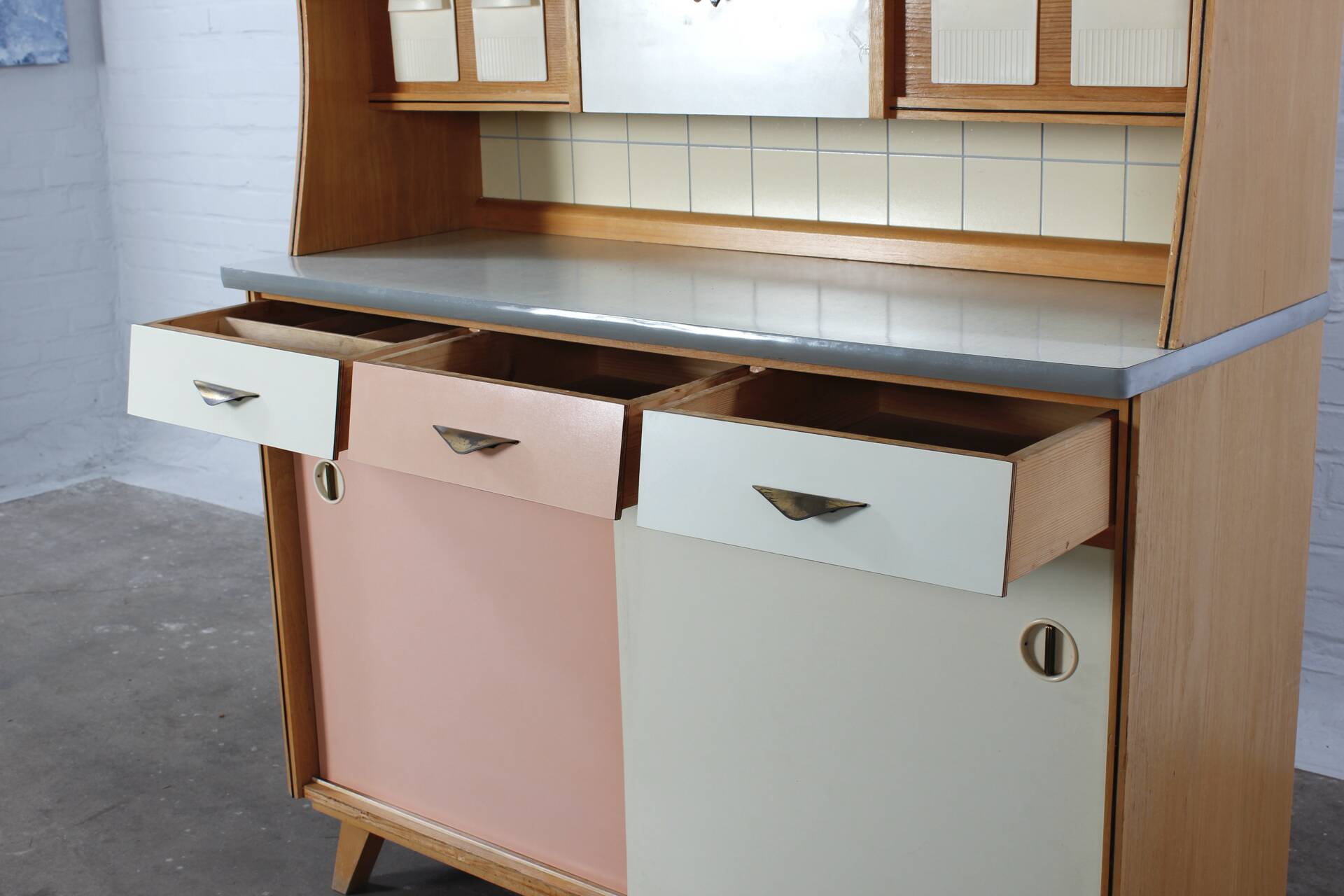 50er Jahre Küchenschrank Anrichte Kommode Vintage