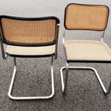 2 chaises Marcel Breuer B 32